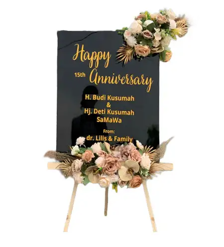 Papan Bunga Akrilik Mantrianom